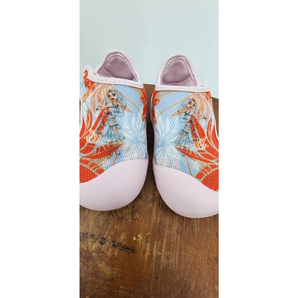 Girl's Adidas X Disney Moana Slip On Sneakers Water Pool Shoes Size 5C 5K - Picture 5 of 10